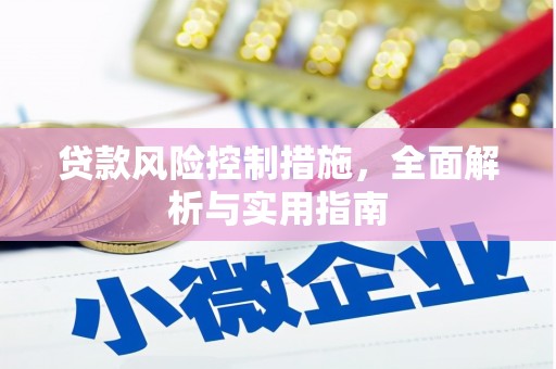 大朗贷款风险控制措施，全面解析与实用指南