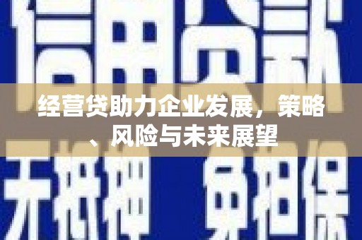 清新经营贷助力企业发展，策略、风险与未来展望