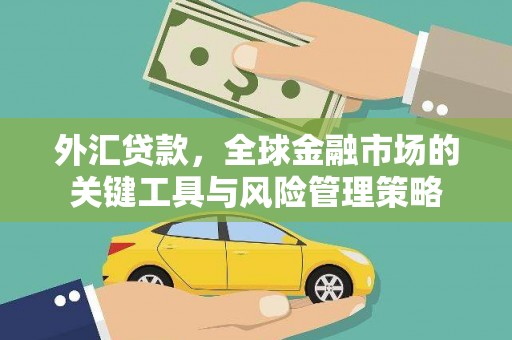 山上外汇贷款，全球金融市场的关键工具与风险管理策略