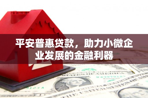 平湖平安普惠贷款，助力小微企业发展的金融利器