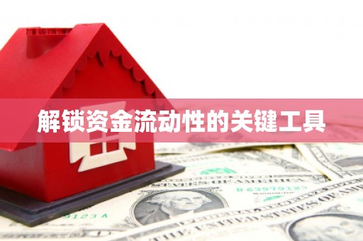 阿城解锁资金流动性的关键工具