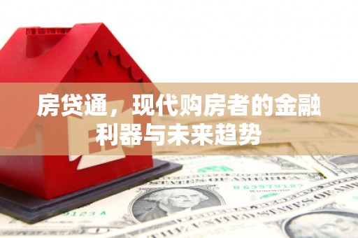柳南房贷通，现代购房者的金融利器与未来趋势