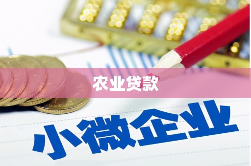 连山农业贷款