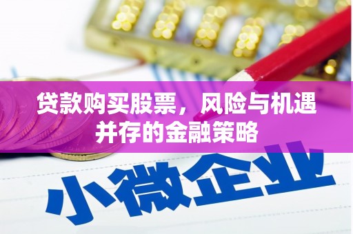 桑植贷款购买股票，风险与机遇并存的金融策略