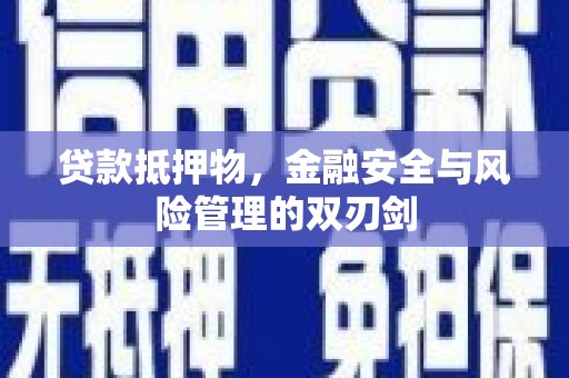 工布江达贷款抵押物，金融安全与风险管理的双刃剑