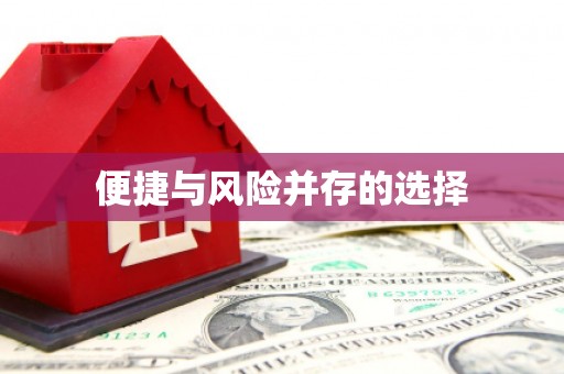 广河便捷与风险并存的选择