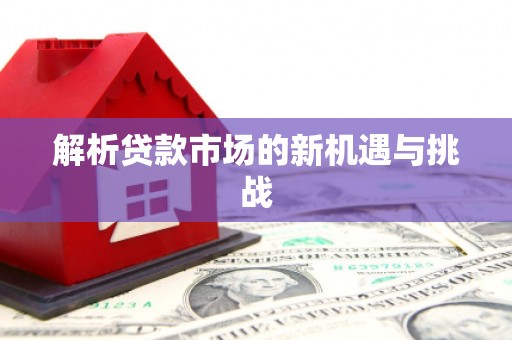 纳溪解析贷款市场的新机遇与挑战
